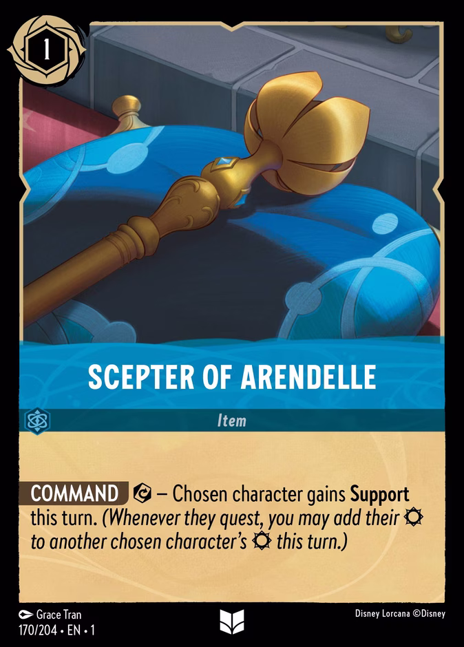 Scepter of Arendelle — The First Chapter #170 (Disney Lorcana card)