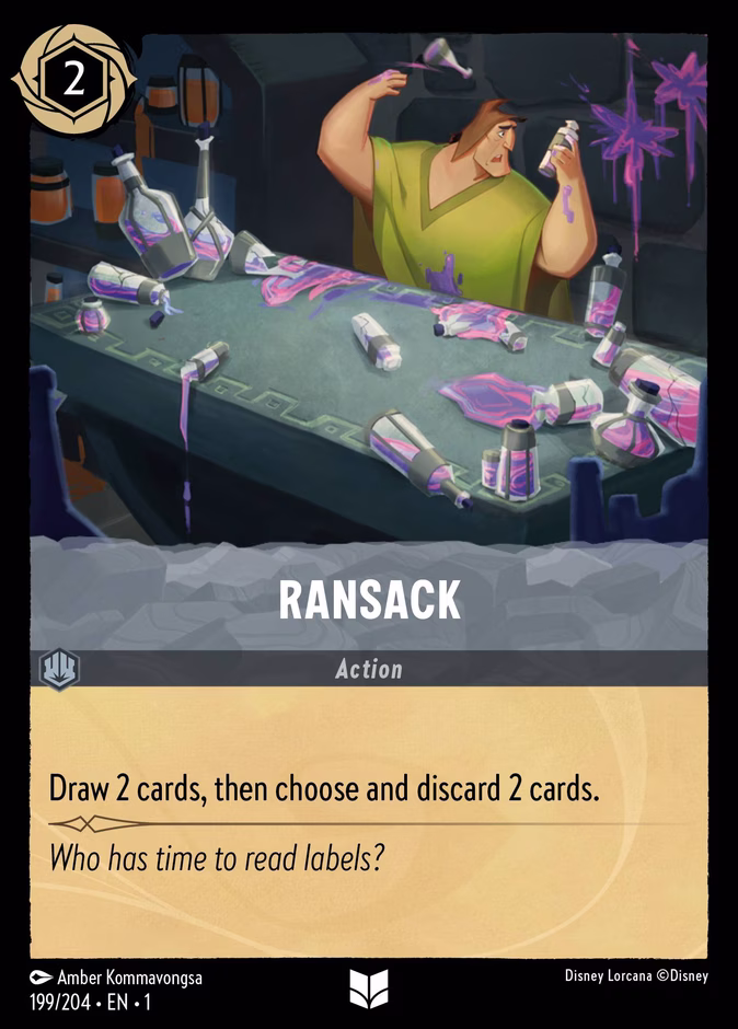 Ransack — The First Chapter #199 (Disney Lorcana card)