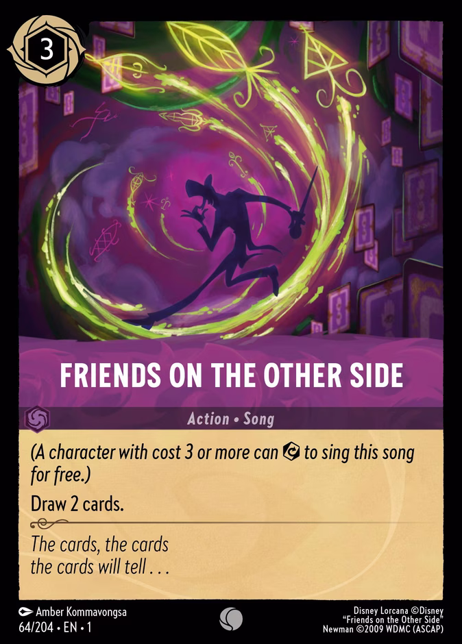 Friends on the Other Side — The First Chapter #64 (Disney Lorcana card)
