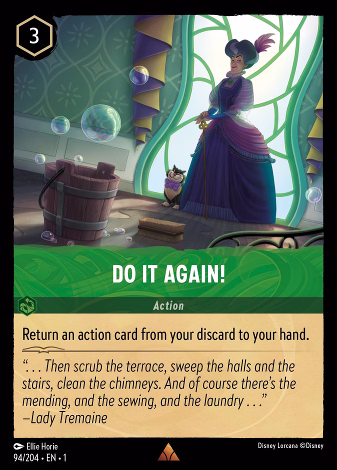 Do It Again! — The First Chapter #94 (Disney Lorcana card)