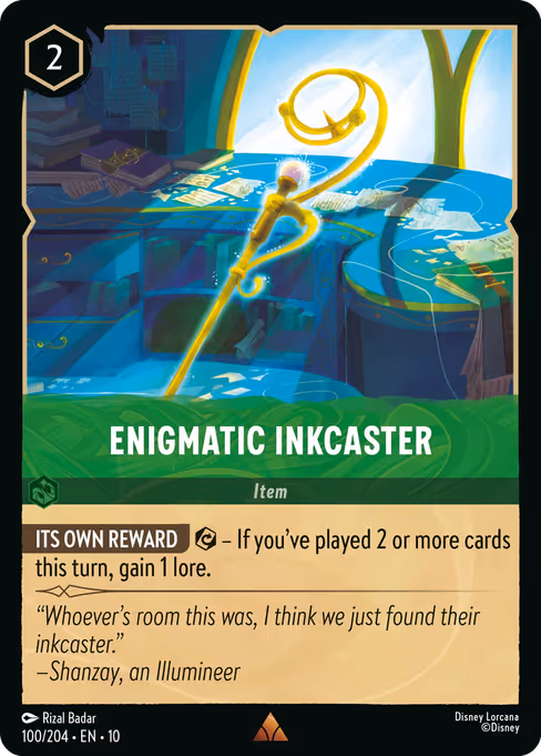 Enigmatic Inkcaster (Whispers in the Well #100)