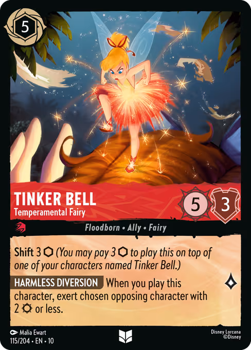 Tinker Bell - Temperamental Fairy (Whispers in the Well #115)