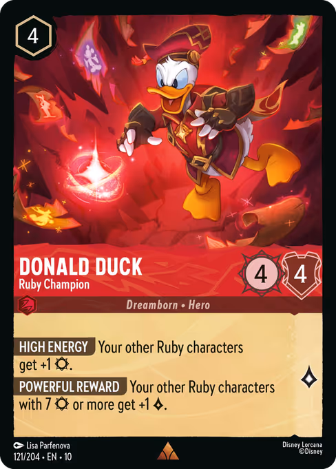 Donald Duck - Ruby Champion (Whispers in the Well #121)