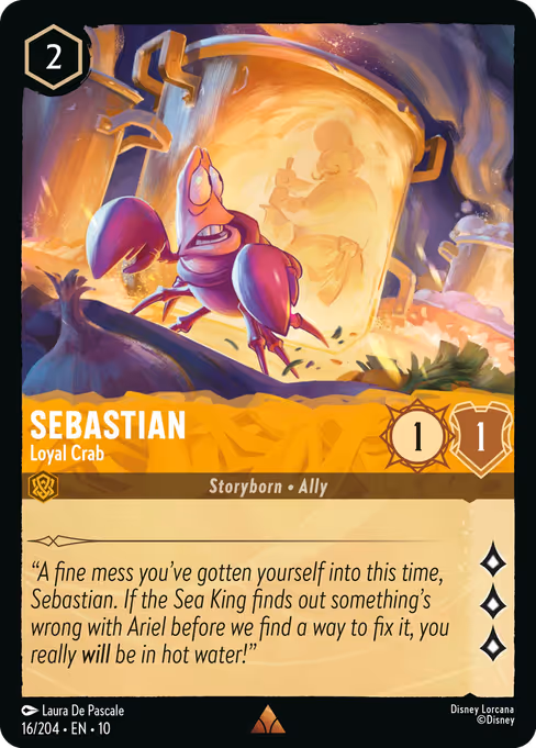 Sebastian - Loyal Crab (Whispers in the Well #16)