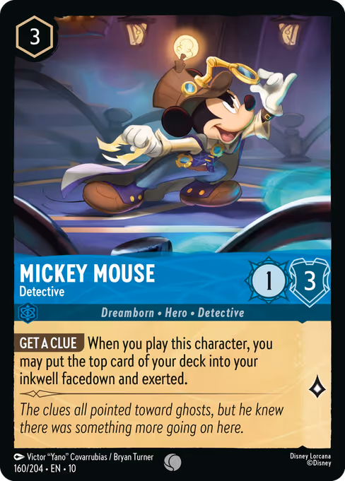 Mickey Mouse - Detective (Whispers in the Well #160)