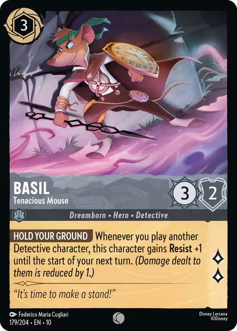 Basil - Tenacious Mouse (Whispers in the Well #179)