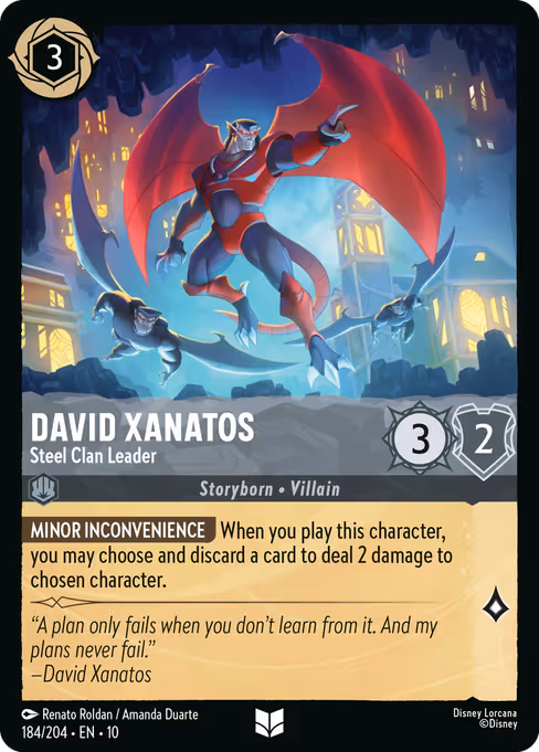 David Xanatos - Steel Clan Leader (Whispers in the Well #184)