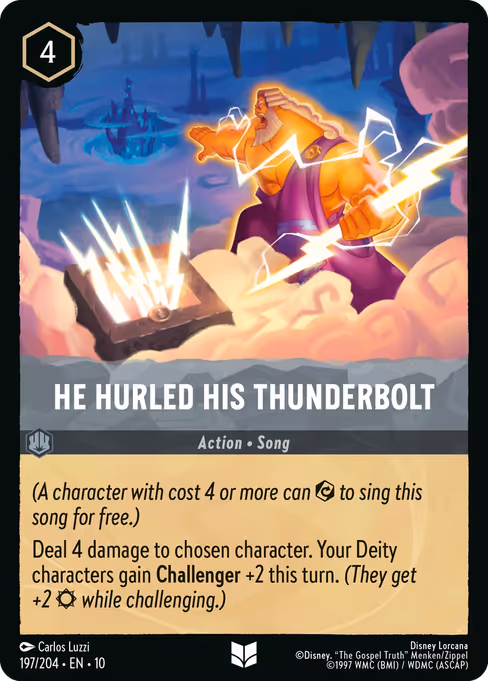 He Hurled His Thunderbolt (Whispers in the Well #197)