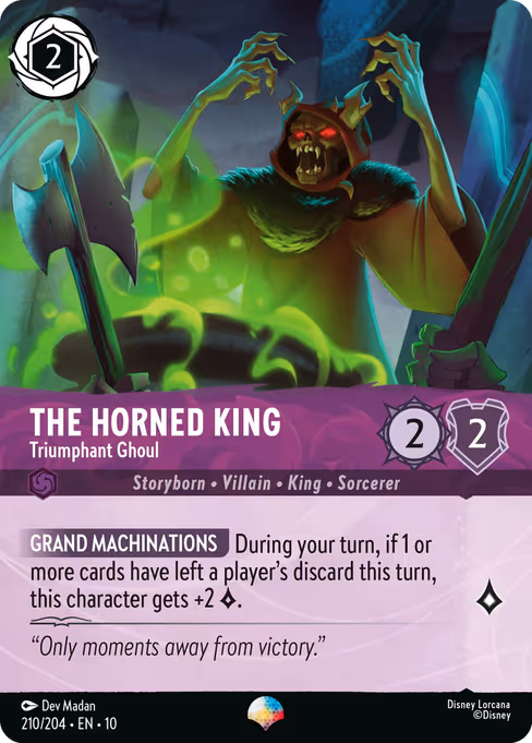 The Horned King - Triumphant Ghoul (Whispers in the Well #210)