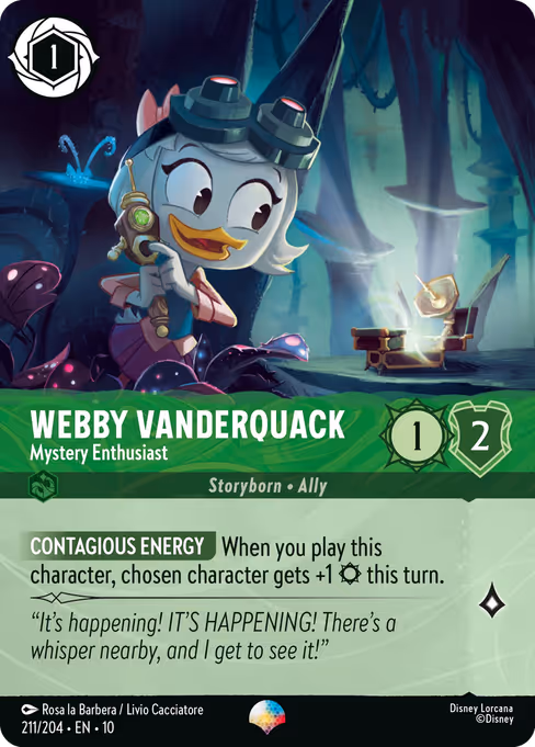Webby Vanderquack - Mystery Enthusiast (Whispers in the Well #211)