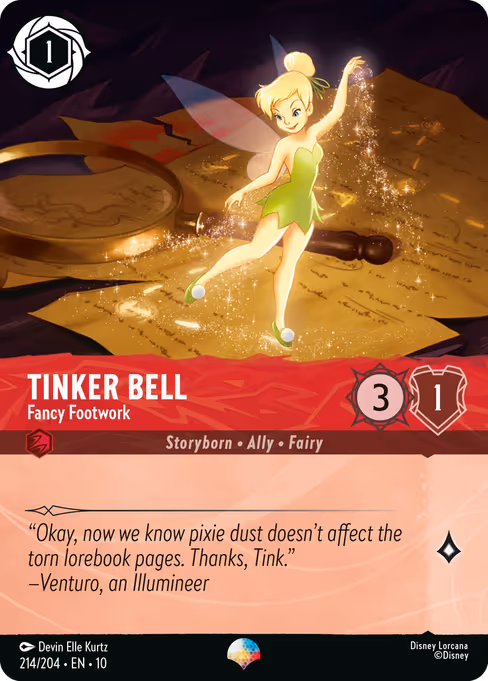 Tinker Bell - Fancy Footwork (Whispers in the Well #214)