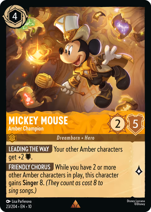 Mickey Mouse - Amber Champion (Whispers in the Well #23)