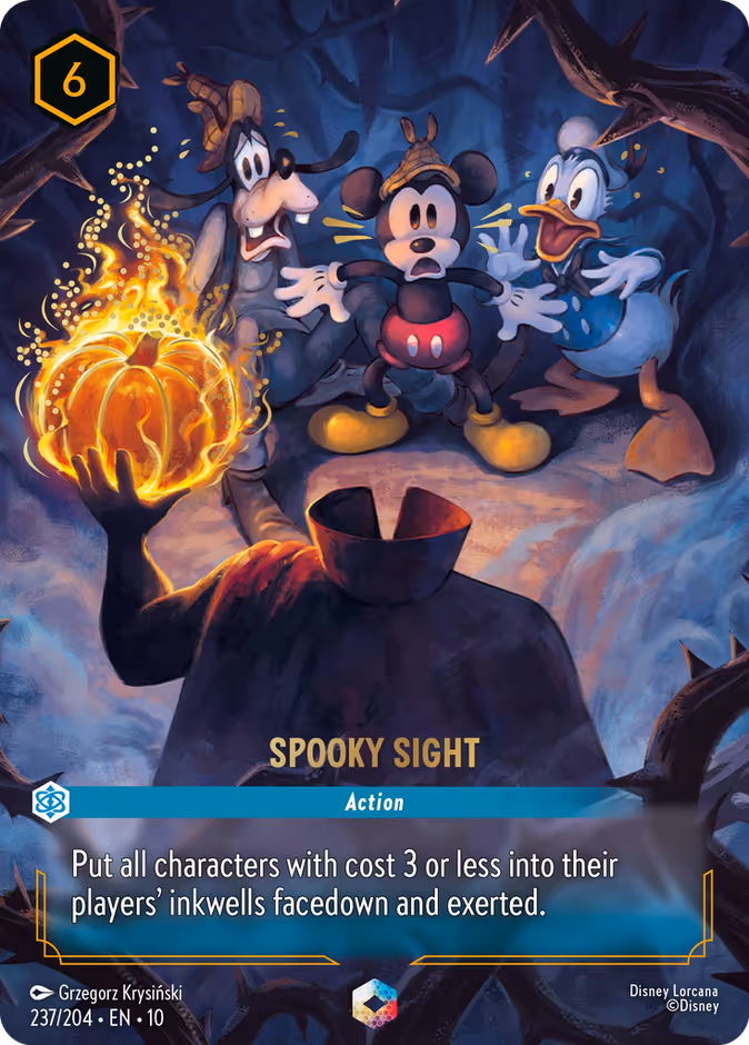 Spooky Sight — Whispers in the Well #237 (Disney Lorcana card)