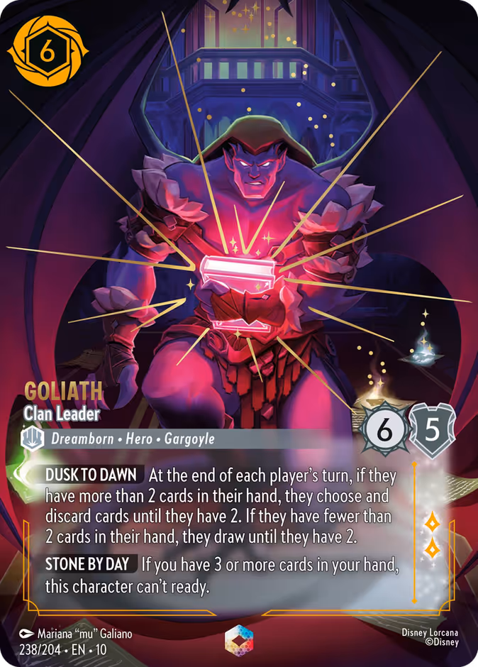 Goliath - Clan Leader — Whispers in the Well #238 (Disney Lorcana card)