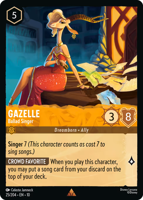 Gazelle - Ballad Singer (Whispers in the Well #25)