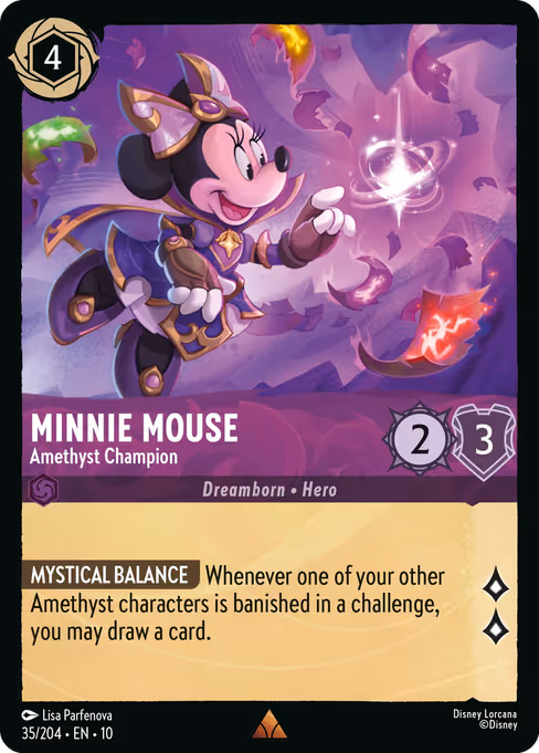 Minnie Mouse - Amethyst Champion (Whispers in the Well #35)