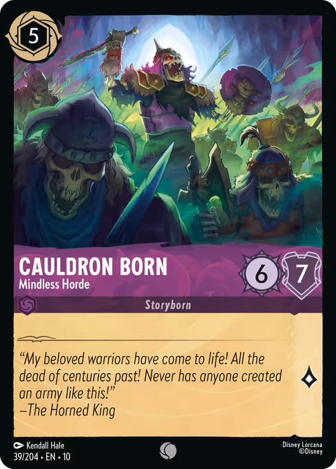 Cauldron Born - Mindless Horde (Whispers in the Well #39)