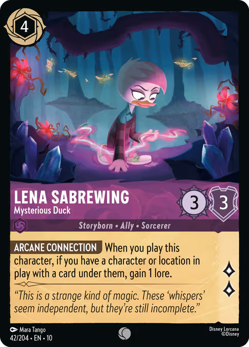 Lena Sabrewing - Mysterious Duck (Whispers in the Well #42)