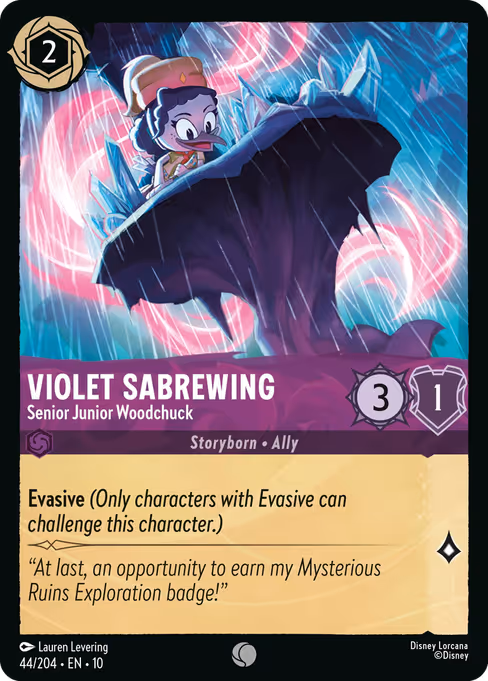 Violet Sabrewing - Senior Junior Woodchuck (Whispers in the Well #44)