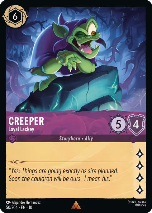 Creeper - Loyal Lackey (Whispers in the Well #50)