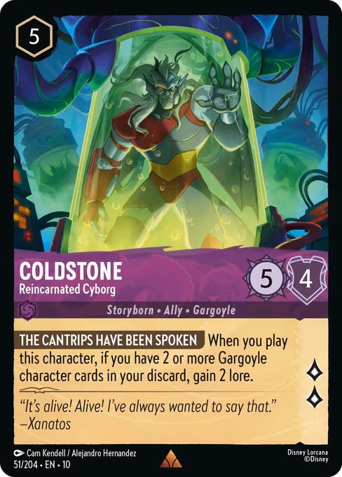 Coldstone - Reincarnated Cyborg (Whispers in the Well #51)