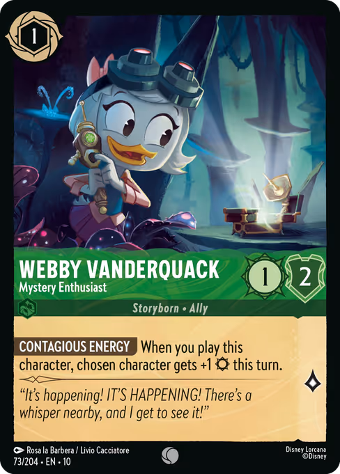 Webby Vanderquack - Mystery Enthusiast (Whispers in the Well #73)