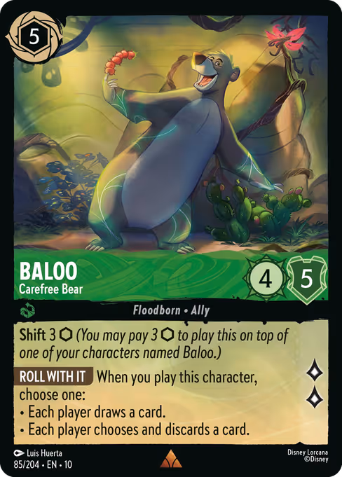 Baloo - Carefree Bear (Whispers in the Well #85)