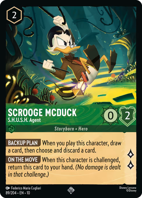 Scrooge McDuck - S.H.U.S.H. Agent (Whispers in the Well #89)