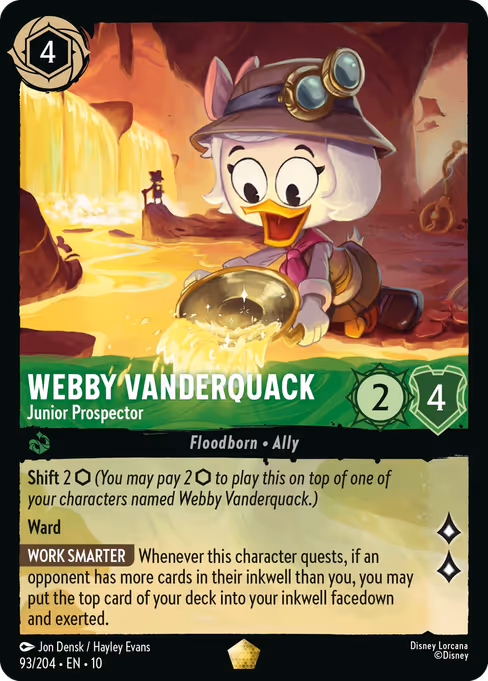 Webby Vanderquack - Junior Prospector (Whispers in the Well #93)