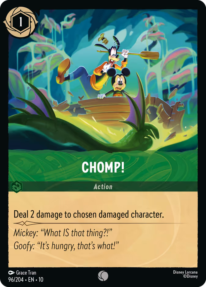 Chomp! — Whispers in the Well #96 (Disney Lorcana card)