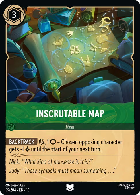 Inscrutable Map (Whispers in the Well #99)