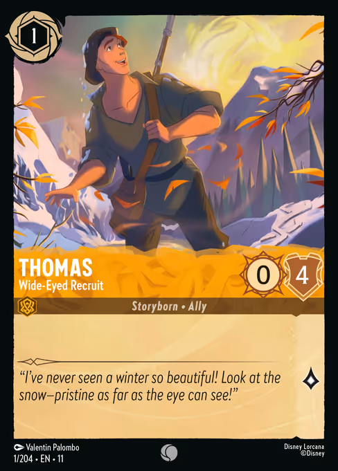 Thomas - Wide-Eyed Recruit (Winterspell #1)
