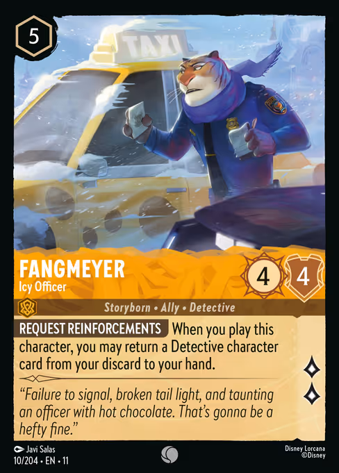 Fangmeyer - Icy Officer (Winterspell #10)