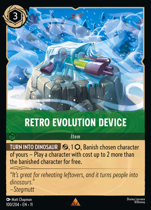 Retro Evolution Device (Winterspell #100)