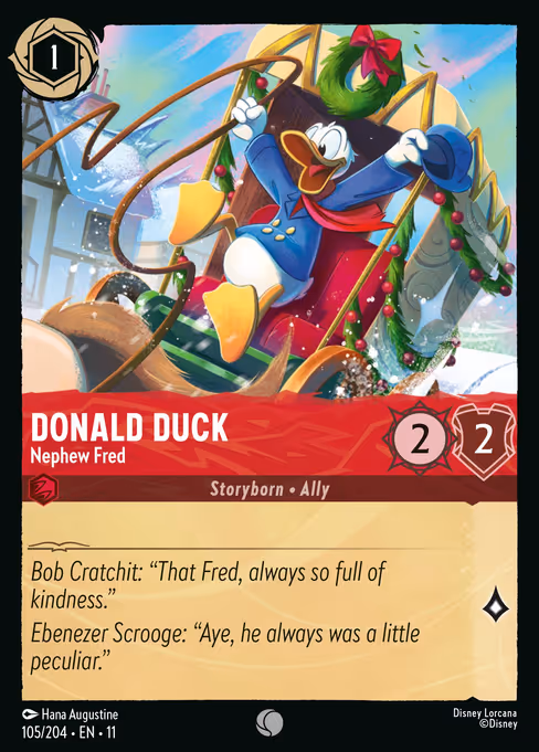 Donald Duck - Nephew Fred (Winterspell #105)
