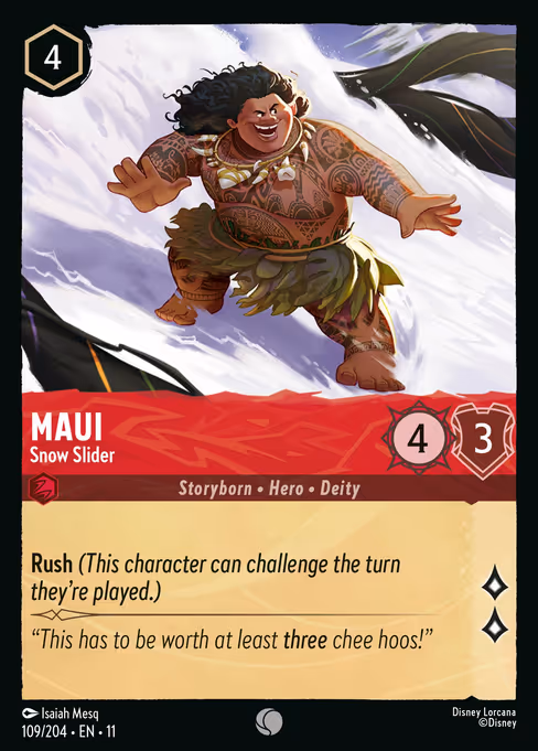 Maui - Snow Slider (Winterspell #109)