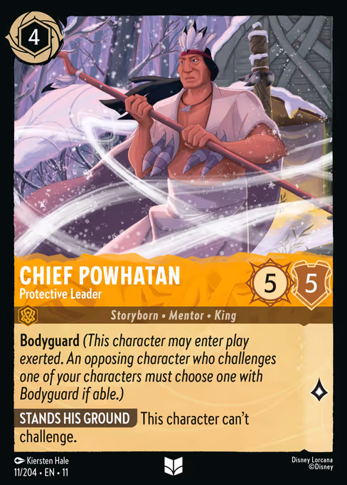 Chief Powhatan - Protective Leader (Winterspell #11)