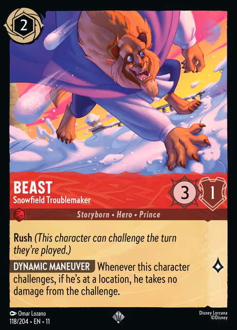 Beast - Snowfield Troublemaker (Winterspell #118)