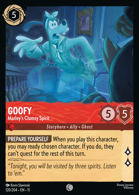 Goofy - Marley's Clumsy Spirit (Winterspell #120)