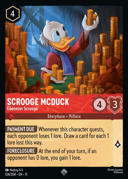 Scrooge McDuck - Ebenezer Scrooge (Winterspell #124)