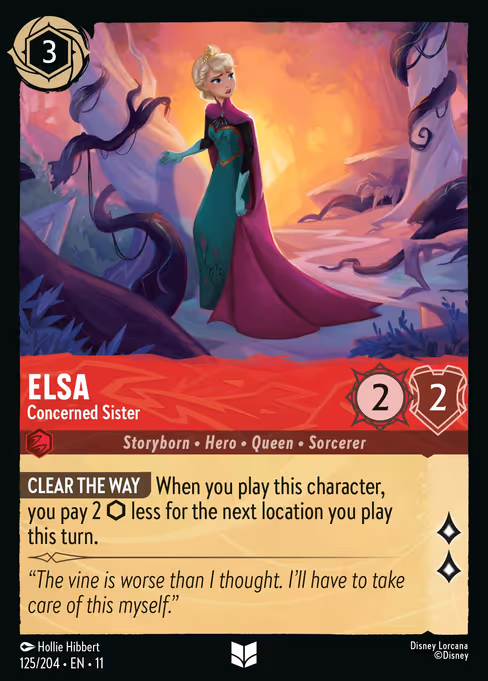 Elsa - Concerned Sister (Winterspell #125)