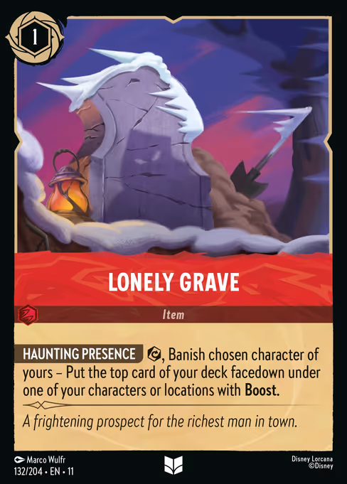Lonely Grave (Winterspell #132)