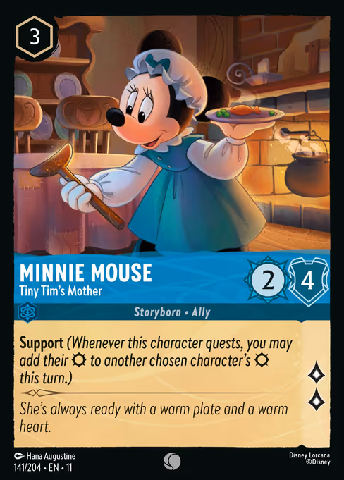 Minnie Mouse - Tiny Tim's Mother (Winterspell #141)