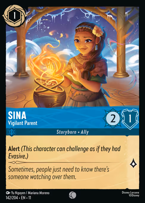 Sina - Vigilant Parent (Winterspell #142)