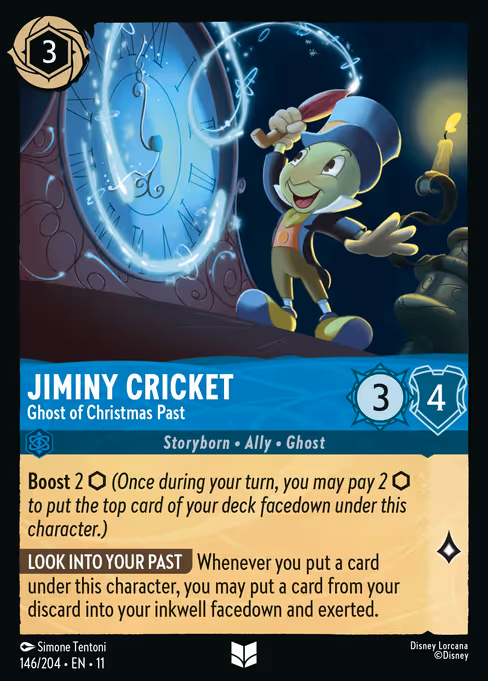 Jiminy Cricket - Ghost of Christmas Past (Winterspell #146)