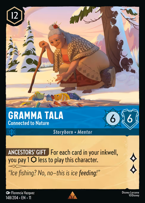 Gramma Tala - Connected to Nature (Winterspell #148)