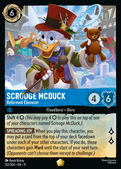 Scrooge McDuck - Reformed Ebenezer (Winterspell #152)