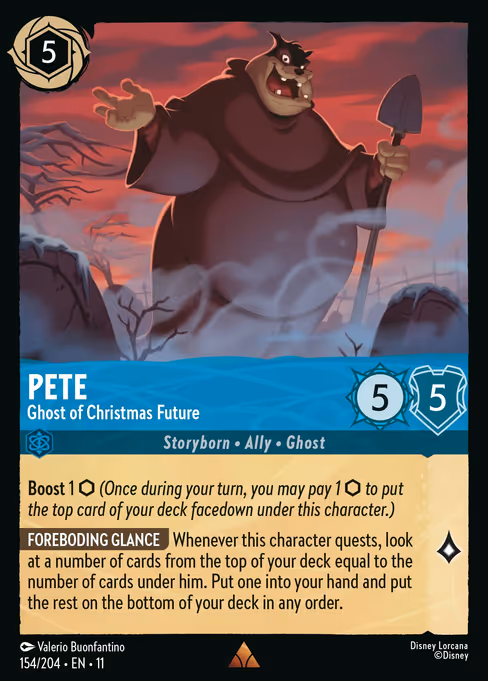 Pete - Ghost of Christmas Future (Winterspell #154)