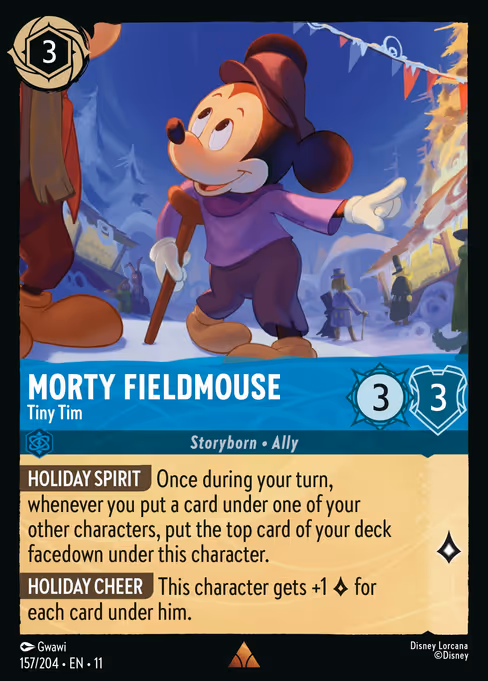 Morty Fieldmouse - Tiny Tim (Winterspell #157)