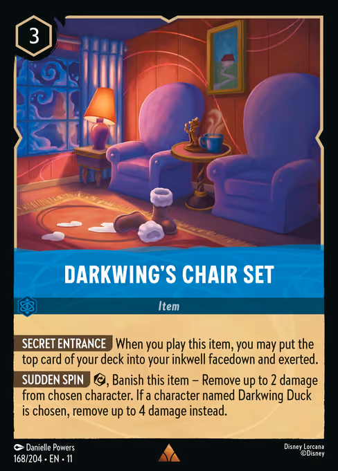 Darkwing's Chair Set (Winterspell #168)
